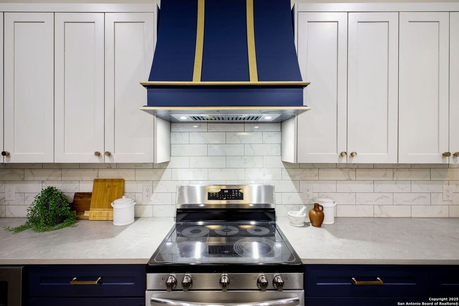 Furnished interior view inside a new home in , San Antonio (Image 47).