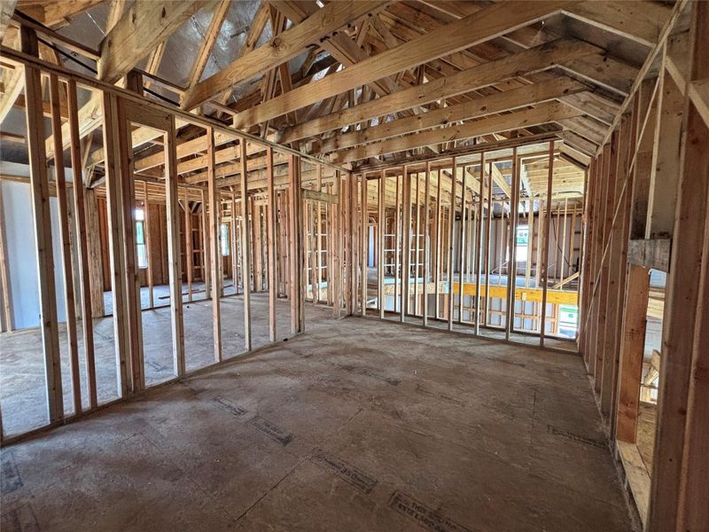 In-progress construction of a new home in Provence 70s, Austin, TX (Image 19). In-progress construction of a new home in Provence 70s, Austin, TX (Image 19).