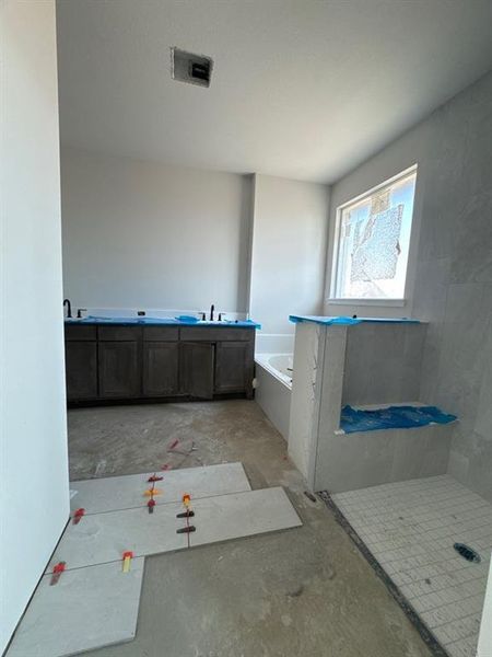 In-progress construction of a new home in Cedar Ridge Estates, Anna, TX (Image 11). In-progress construction of a new home in Cedar Ridge Estates, Anna, TX (Image 11).