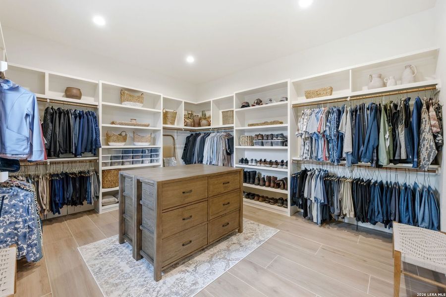 Furnished interior view inside a new home in , New Braunfels (Image 10).