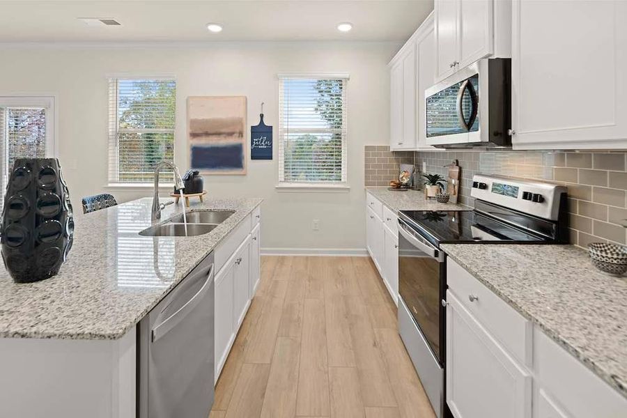 Furnished interior view inside a new home in Etowah Landing, Ball Ground (Image 4).