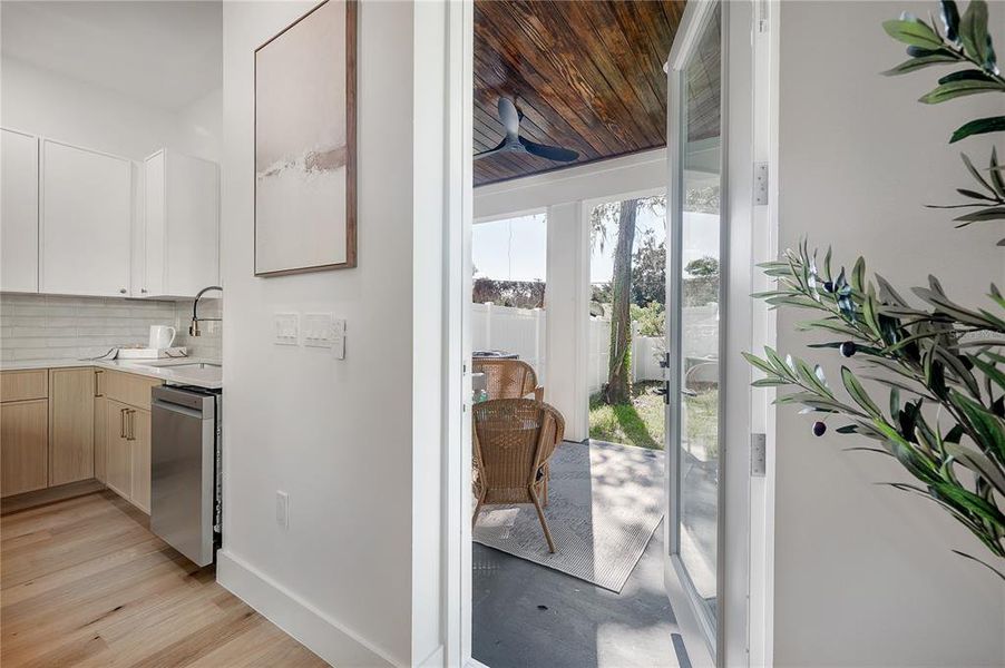 Furnished interior view inside a new home in , Tampa (Image 37).