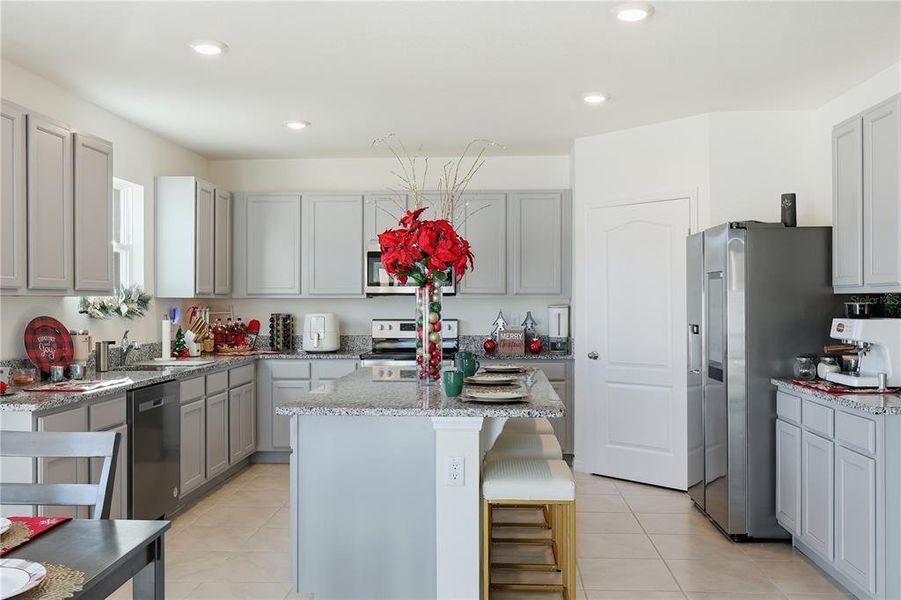 Furnished interior view inside a new home in Wind Meadows South, Bartow (Image 18).