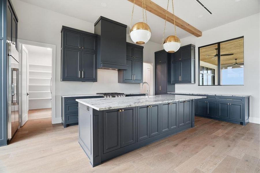 Furnished interior view inside a new home in , Strawn (Image 28).