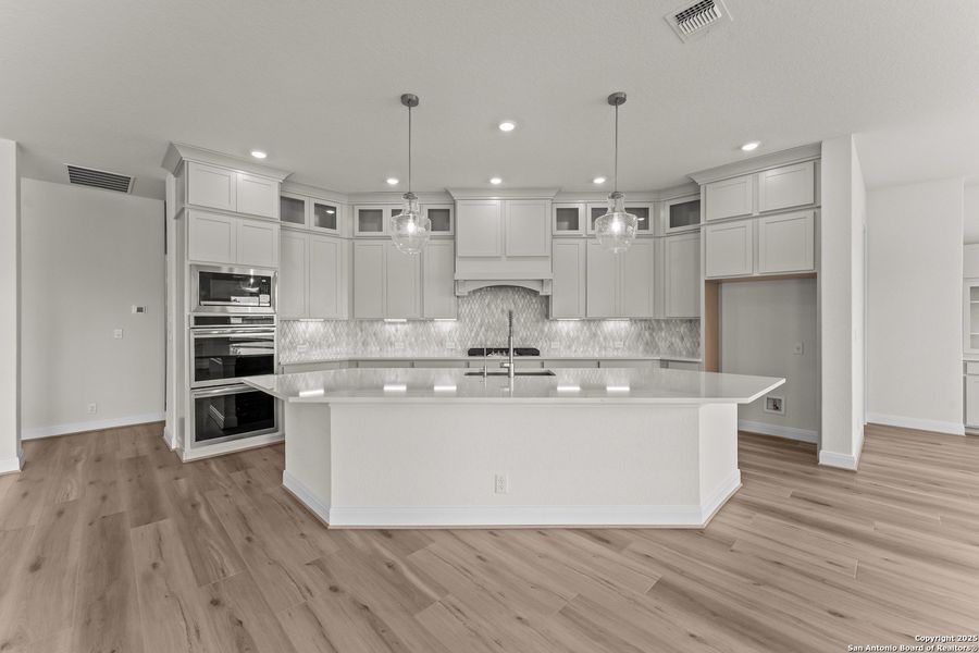 Furnished interior view inside a new home in Megans Landing – Half-Acre Homesites, Castroville (Image 2). Furnished interior view inside a new home in Megans Landing – Half-Acre Homesites, Castroville (Image 2).