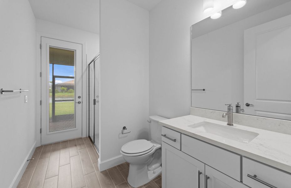 Furnished interior view inside a new home in Del Webb Naples, Immokalee (Image 6).