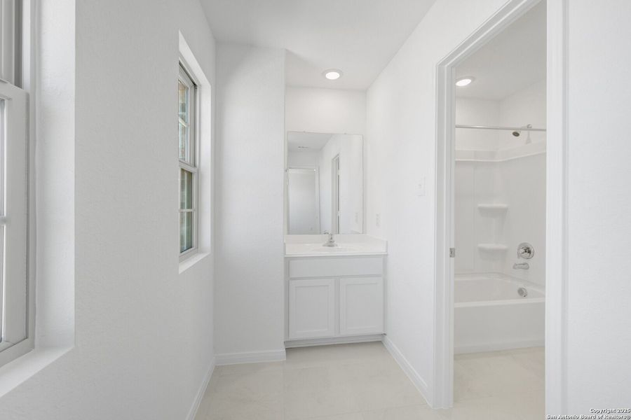 Furnished interior view inside a new home in Winding Brook, San Antonio (Image 15).