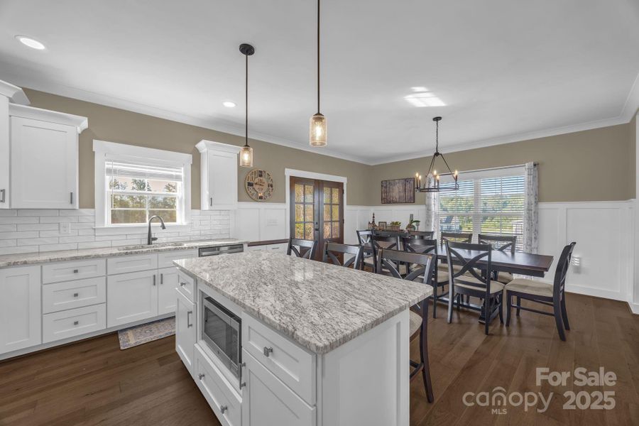 Furnished interior view inside a new home in , Mocksville (Image 13).
