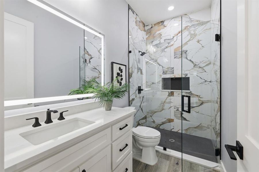 Furnished interior view inside a new home in , Arlington (Image 14).