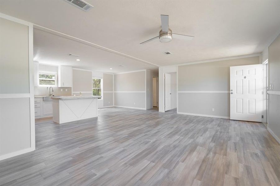 Spacious, unfurnished interior of a new home in , Bastrop (Image 8).