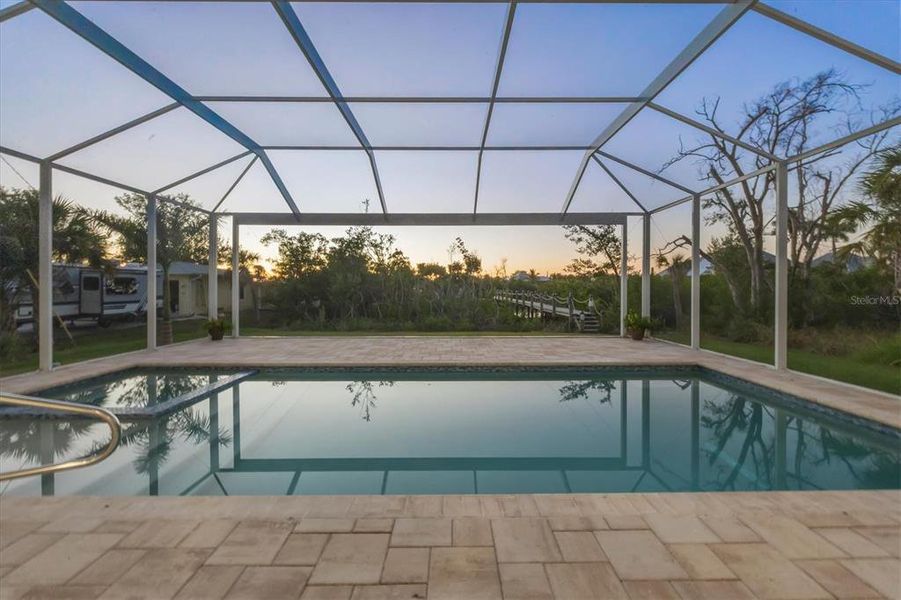 Exterior details and patio area of a home in , Englewood (Image 36).