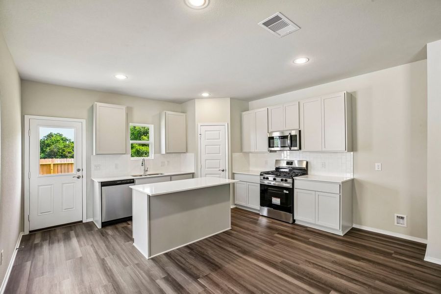 Furnished interior view inside a new home in Mustang Meadows, Waller (Image 6).