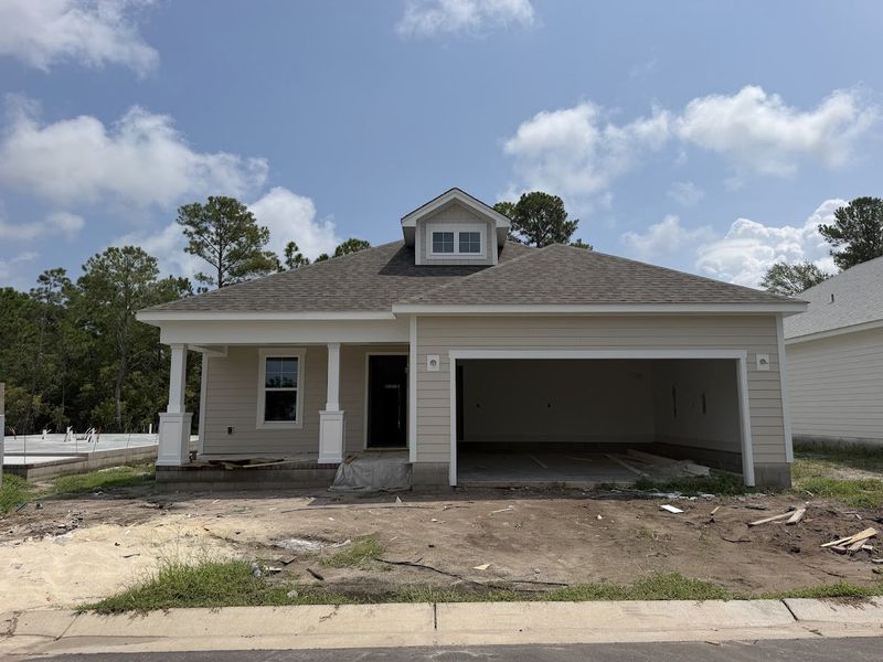 In-progress construction of a new home in Osprey Landing, Southport, NC (Image 6).