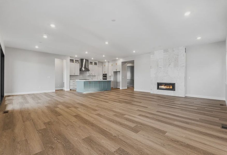 Homesite 2 Great Room, Dining + Kitchen - 2 of 18 Homesite 2 Great Room, Dining + Kitchen - 2 of 18