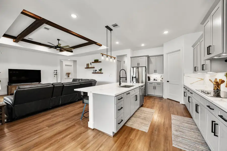 Furnished interior view inside a new home in , Montgomery (Image 9). Furnished interior view inside a new home in , Montgomery (Image 9).