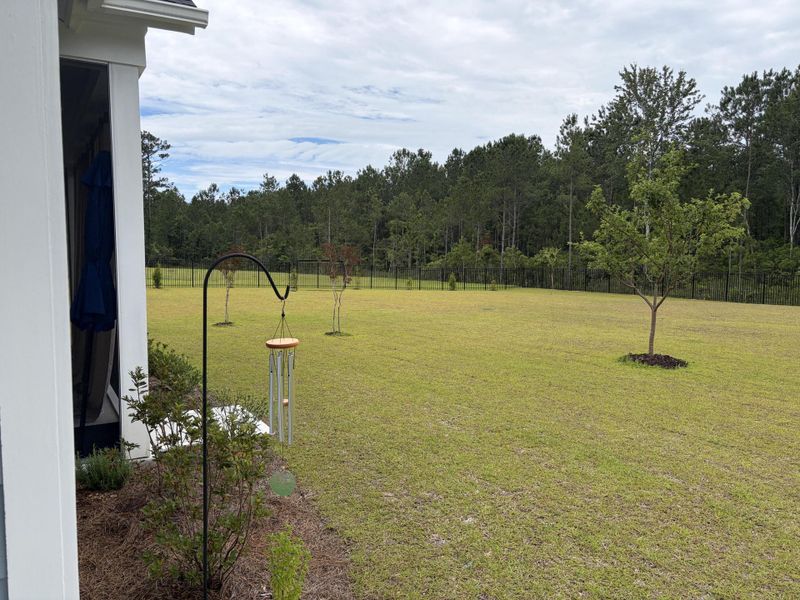 Exterior details and patio area of a home in , Awendaw (Image 3).