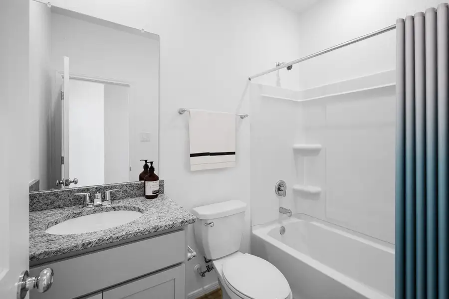 Furnished interior view inside a new home in Brookewater 45s, Rosenberg (Image 21).