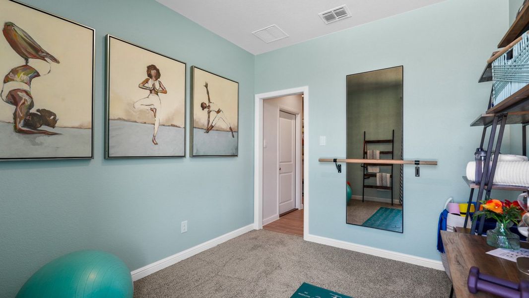 Furnished interior view inside a new home in Lankford Farms, Cleburne (Image 37).