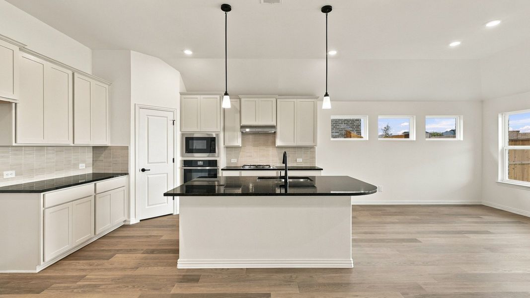 Furnished interior view inside a new home in Wildflower Ranch, Justin (Image 25). Furnished interior view inside a new home in Wildflower Ranch, Justin (Image 25).