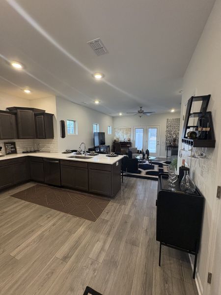 Photo is of the model home to show what the completed floor plan looks like. Selections and Options may vary.