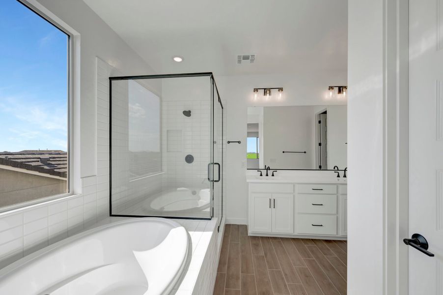 Furnished interior view inside a new home in Soleo, San Tan Valley (Image 10).