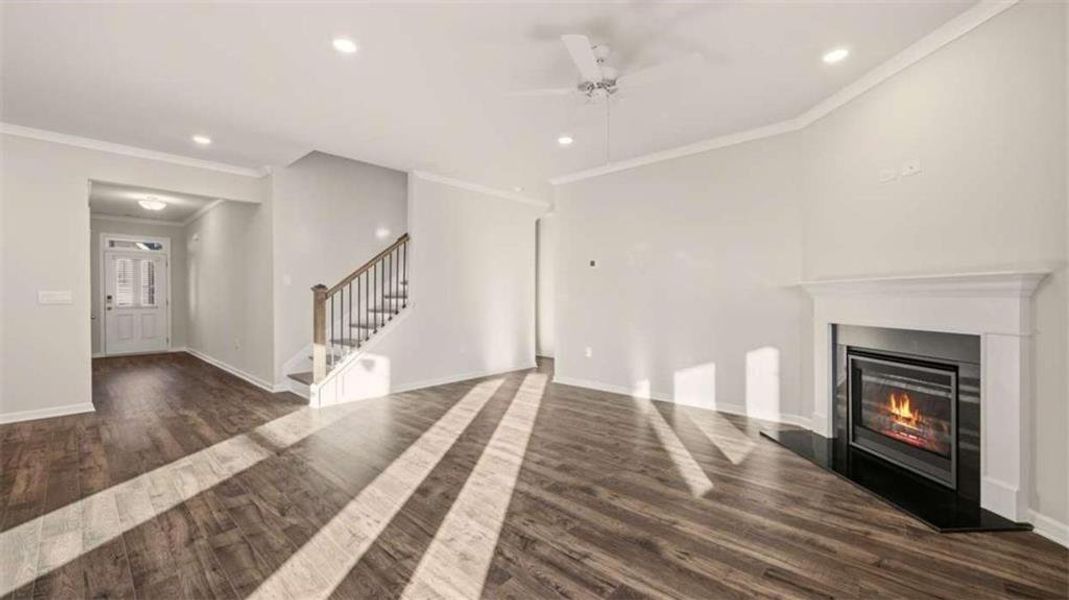 Spacious, unfurnished interior of a new home in Water Oak Estates, Lawrenceville (Image 17). Spacious, unfurnished interior of a new home in Water Oak Estates, Lawrenceville (Image 17).