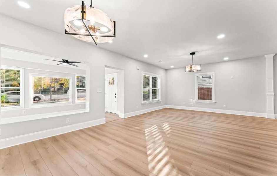 Spacious, unfurnished interior of a new home in , Atlanta (Image 30).