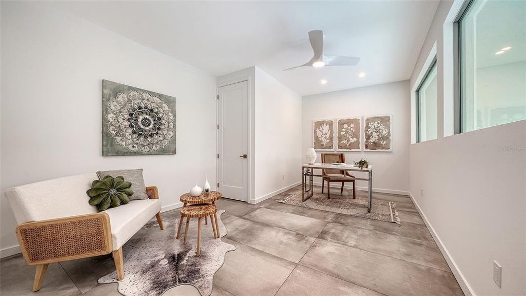 Furnished interior view inside a new home in , Sarasota (Image 62).