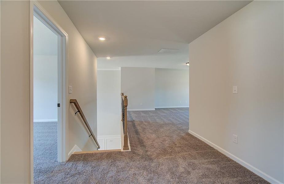 Spacious, unfurnished interior of a new home in Grandview at Millers Mill, Stockbridge (Image 19).