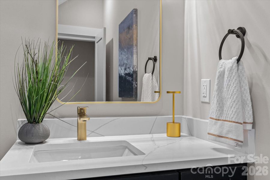 Close-up of interior finishes inside a home in , Iron Station (Image 23).