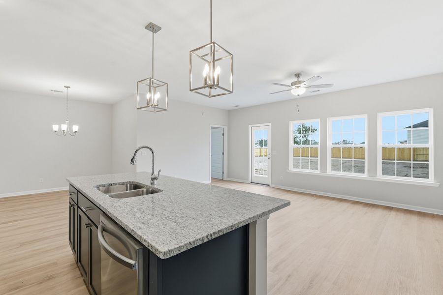 Representative furnished interior of a home built from the The Powell by RTS Homes in Doctor's Creek, Ludowici (Image 8). Representative furnished interior of a home built from the The Powell by RTS Homes in Doctor's Creek, Ludowici (Image 8).