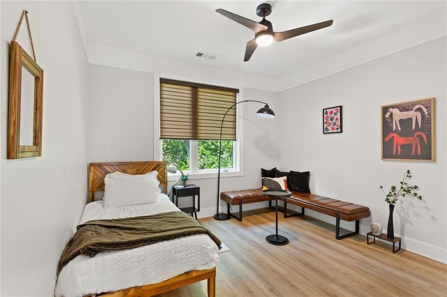 Furnished interior view inside a new home in , Atlanta (Image 36).