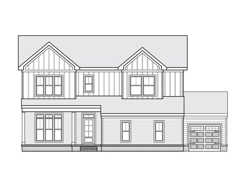 Oxford Farmhouse Front Elevation • Rutherford Community, Columbia TN Oxford Farmhouse Front Elevation • Rutherford Community, Columbia TN