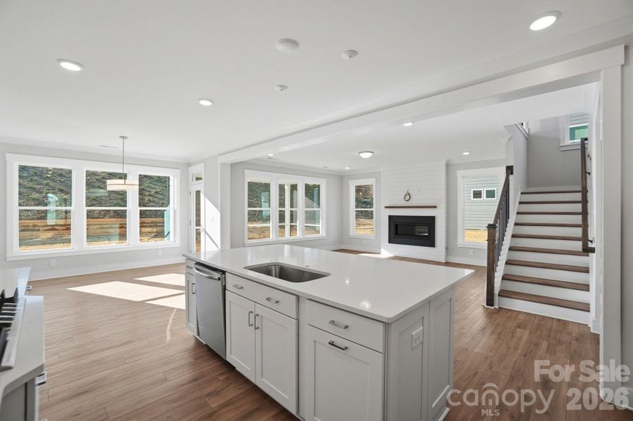 Furnished interior view inside a new home in Rone Creek, Waxhaw (Image 7).