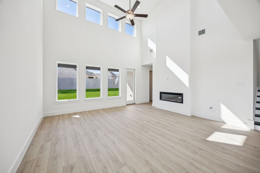 Representative unfurnished interior of a home built from the Percy by Normandy Homes in Rainwater Crossing, Celina (Image 18).