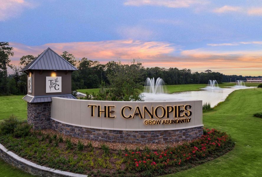 NOW OPEN & SELLING! Enjoy small-town charm and big-time attainability with New Home Co. at The Canopies in Splendora. Situated in a thoughtfully planned masterplan community, these new residences with an abundance of nature and community just over thirty minutes from downtown Houston. Explore a collection of inspired amenities including pool, parks, playgrounds, trails and an onsite elementary school. NOW OPEN & SELLING! Enjoy small-town charm and big-time attainability with New Home Co. at The Canopies in Splendora. Situated in a thoughtfully planned masterplan community, these new residences with an abundance of nature and community just over thirty minutes from downtown Houston. Explore a collection of inspired amenities including pool, parks, playgrounds, trails and an onsite elementary school.