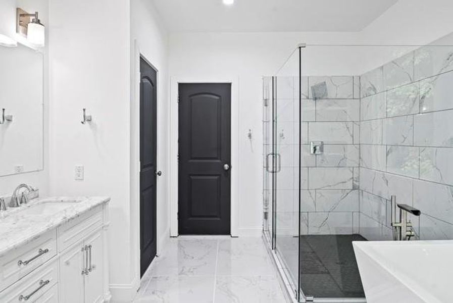 Furnished interior view inside a new home in , Douglasville (Image 32).