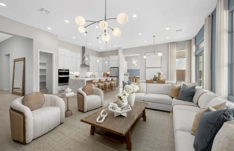 Representative furnished interior of a home built from the Acclaim by Pulte Homes in Regent Hills - Enchantment Series, Buckeye (Image 12).