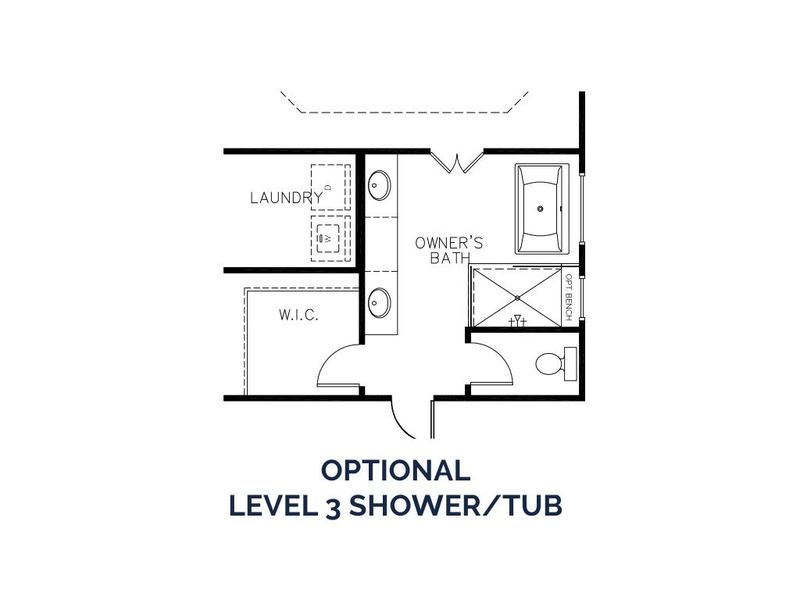 2D floor plan layout for the The Wynward by Stephen Elliott Homes in Ruby Creek Estates, Atlanta, GA (Image 14).