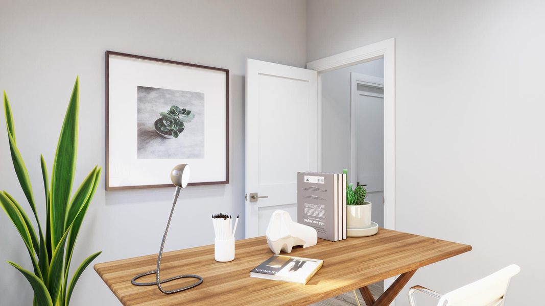 Office | Caroline | Sage Collection – Freedom at Anthem in Kyle, TX by Landsea Homes