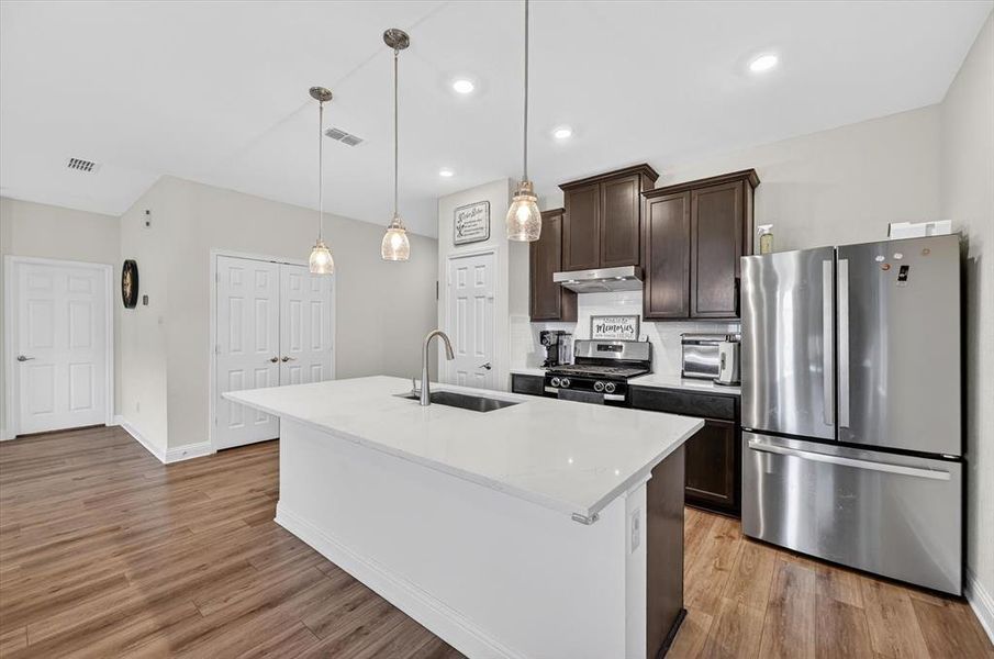 Furnished interior view inside a new home in , Crandall (Image 35).