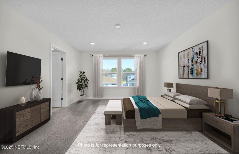 Furnished interior view inside a new home in Murray Farms, Middleburg (Image 16).