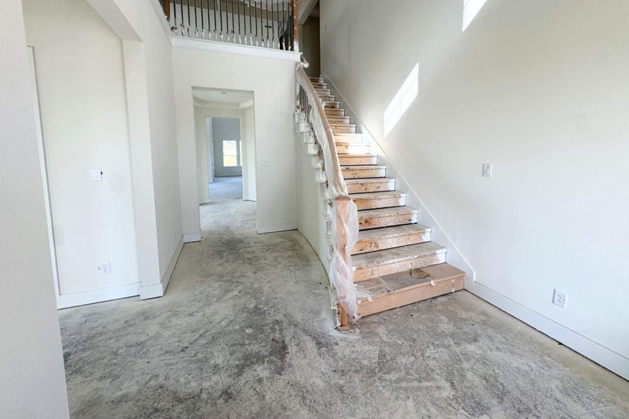 In-progress construction of a new home in Wellington, Haslet, TX (Image 9).