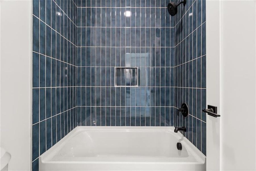 Furnished interior view inside a new home in , Atlanta (Image 20).