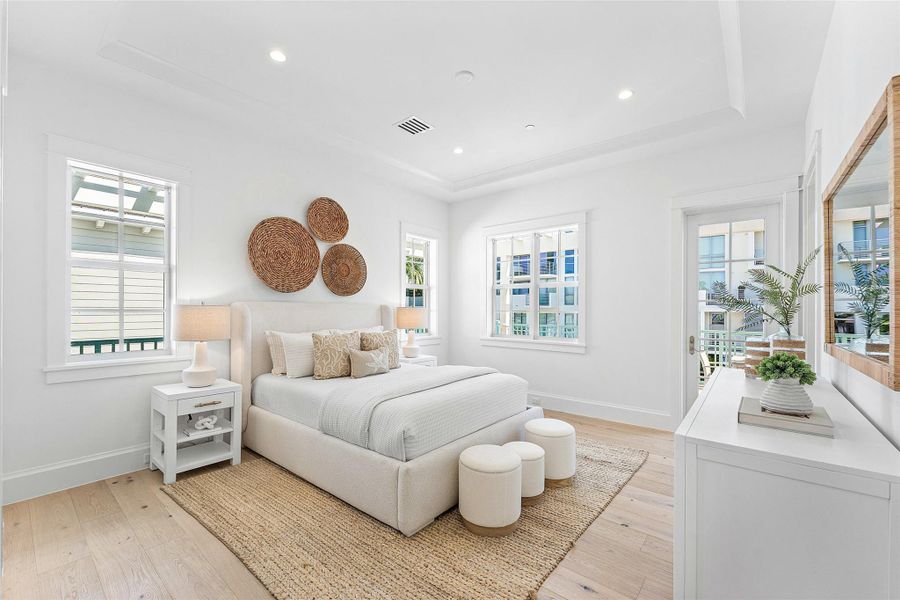 Furnished interior view inside a new home in , Delray Beach (Image 14). Furnished interior view inside a new home in , Delray Beach (Image 14).