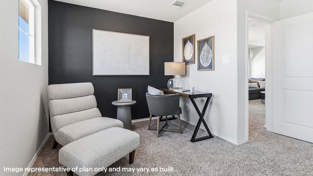 Furnished interior view inside a new home in Winding Creek, New Braunfels (Image 34). Furnished interior view inside a new home in Winding Creek, New Braunfels (Image 34).