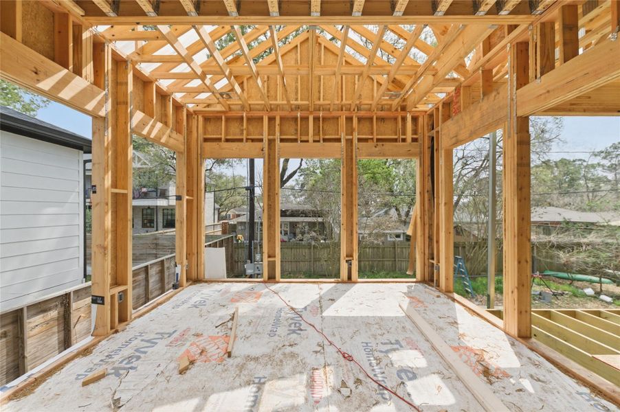 In-progress construction of a new home in , Houston, TX (Image 18).