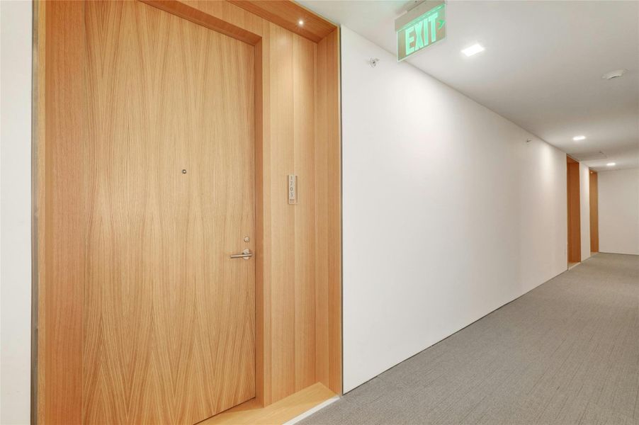 Spacious, unfurnished interior of a new home in The Linden Residences, Austin (Image 21).