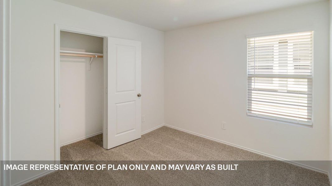 Spacious, unfurnished interior of a new home in Prairie Lakes, Buda (Image 19).