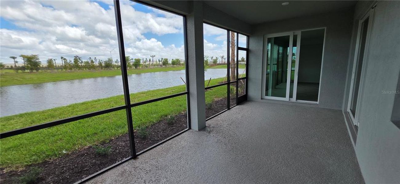 Exterior details and patio area of a home in Calusa Country Club, Lakewood Ranch (Image 21).
